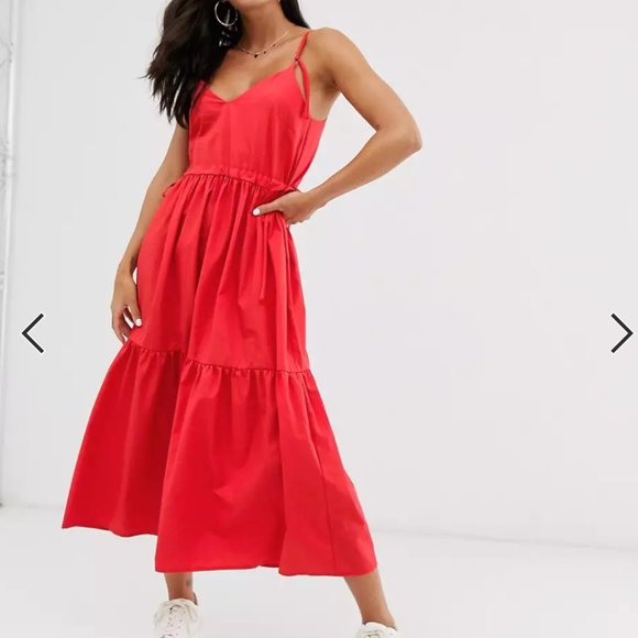 ASOS Dresses & Skirts - ASOS DESIGN tiered cami maxi dress